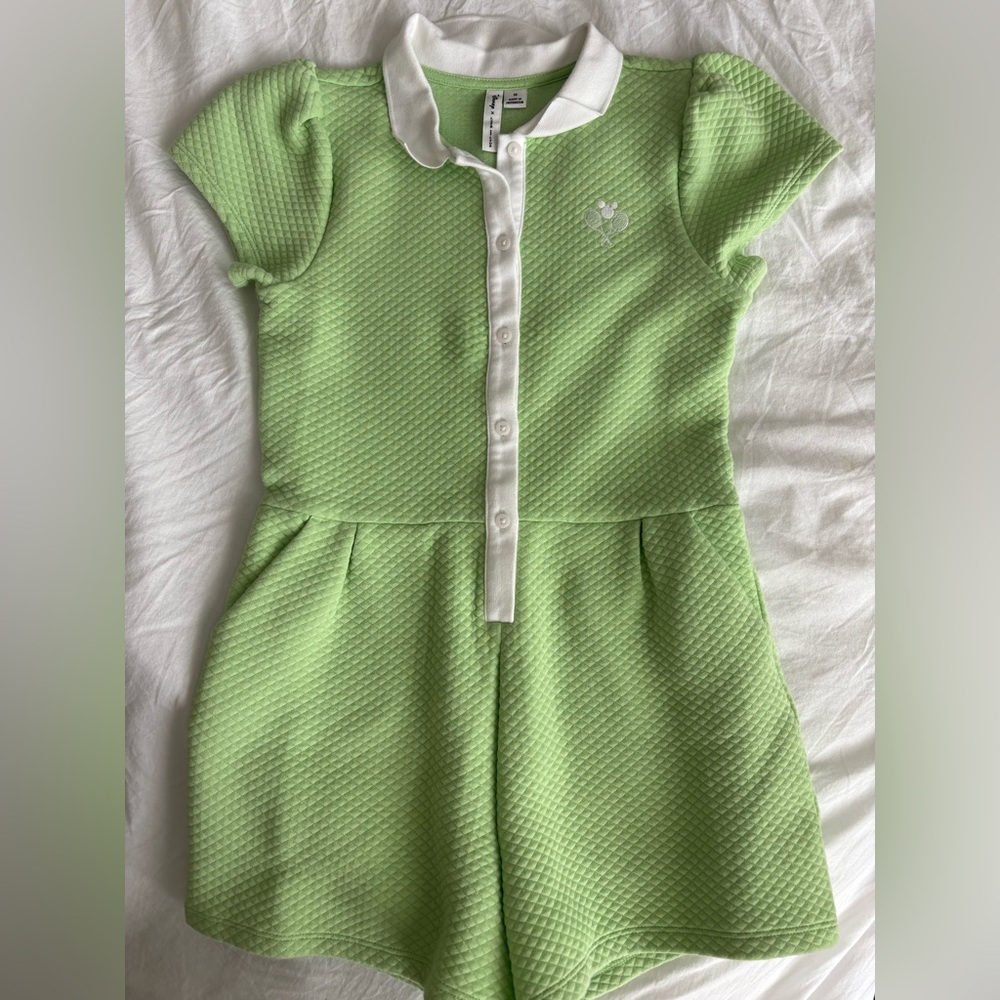 Janie and Jack x Disney Mickey Mouse quilted romper